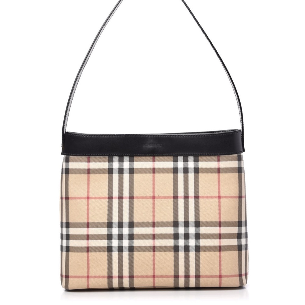 Burberry nova check black purse shoulder bag